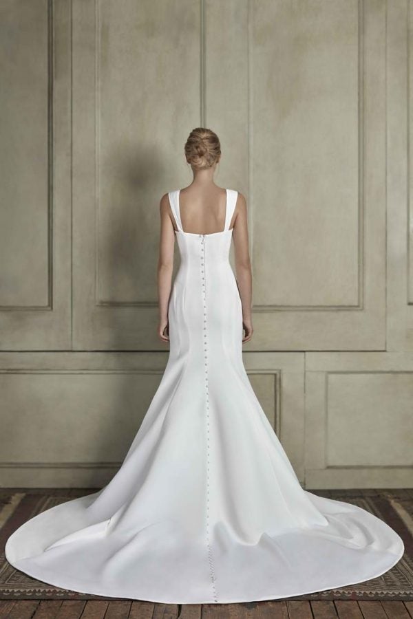Sleeveless Sweetheart Fit And Flare Wedding Dress by Sareh Nouri - Image 2