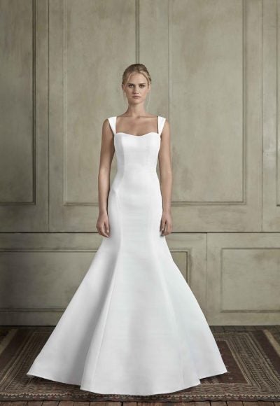 Sleeveless Sweetheart Fit And Flare Wedding Dress by Sareh Nouri