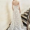Strapless A-line Wedding Dress With Embroidered 3D Floral by Sareh Nouri - Image 2