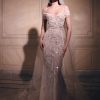 Fully Beaded Off The Shoulder Fit And Flare Wedding Dress by Zuhair Murad - Image 1