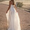 Strapless A-line Wedding Dress With Lace Bodice by Allure Bridals - Image 2