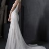 Beaded Fit And Flare Wedding Dress With Spaghetti Straps. by Maggie Sottero - Image 2