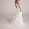 Lace Mermaid Wedding Dress With Spaghetti Straps And V-neckline by Maggie Sottero - Image 2