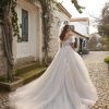 Spaghetti Strap Ball Gown Wedding Dress With Exposed Bodice by Randy Fenoli - Image 2