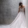 Beaded Off The Shoulder Lace Ball Gown Wedding Dress. by Allure Bridals - Image 2