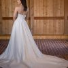 Strapless Fit And Flare Wedding Dress With Detachable Overskirt by Essense of Australia - Image 2
