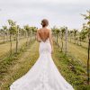 Strapless Lace Fit And Flare Wedding Dress With Sweetheart Neckline by Essense of Australia - Image 2