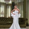 Fit And Flare Wedding Dress With Detachable Bow by Estee Couture - Image 1