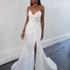 Strapless Fit And Flare Wedding Dress With Detachable Overskirt by Martina Liana - Image 1