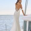 Mermaid Crêpe Wedding Dress With Sweetheart Neckline And Exposed Back by Pronovias - Image 2