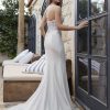 Fit And Flare Wedding Dress With Lace Bodice And Crepe Skirt by Randy Fenoli - Image 2