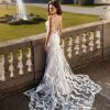 Lace Fit And Flare Wedding Dress With Open Back by Randy Fenoli - Image 2