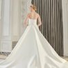 Strapless Fit And Flare Wedding Dress With Detachable Overskirt. by Sareh Nouri - Image 2
