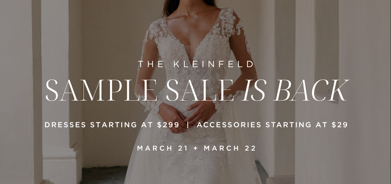 Kleinfeld Sample Sale | Kleinfeld Bridal