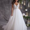 Tulle Ballgown Wedding Dress With Beaded Bodice by Maggie Sottero - Image 1