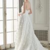 Strapless A-line Wedding Dress With 3D Floral Embroidery by Sareh Nouri - Image 2