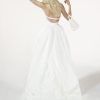 Strapless Ball Gown Wedding Dress With Hi-lo Hemline And Back Details by Vera Wang Bride - Image 2