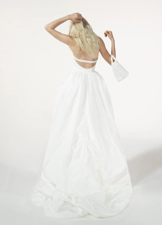 Strapless Ball Gown Wedding Dress With Hi-lo Hemline And Back Details by Vera Wang Bride - Image 2