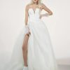 Strapless Ball Gown Wedding Dress With Tulle Skirt by Vera Wang Bride - Image 1