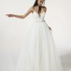 Strapless Tulle Ball Gown Wedding Dress by Vera Wang Bride - Image 1