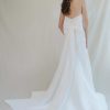 Strapless Fit And Flare Wedding Dress With V-neckline And Detachable Bow by Anne Barge - Image 2