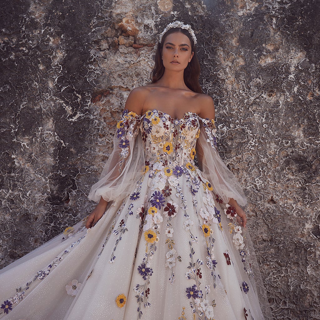 calla blanche wedding dress