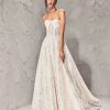 Strapless A-line Wedding Dress With Corset Bodice by Tony Ward - Image 1