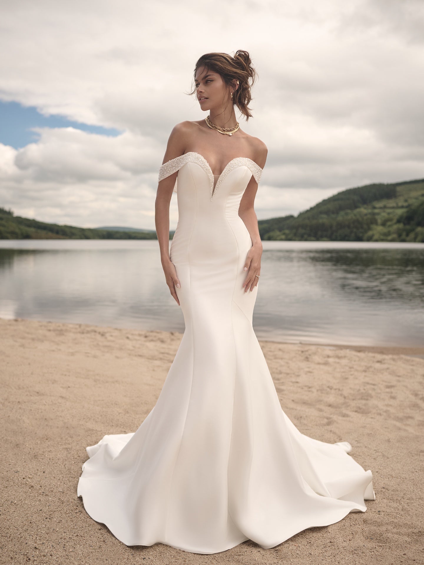 Julietta Plus Size Bridal Gown by Morilee Luna 3399 - DimitraDesigns.com
