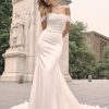 Off The Shoulder Fit And Flare Wedding Dress by Maggie Sottero - Image 1