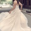 Strapless Ball Gown Wedding Dress With Beaded Bodice by Maggie Sottero - Image 2