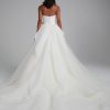 Strapless Ball Gown Wedding Dress With Tulle Skirt by Amsale - Image 2