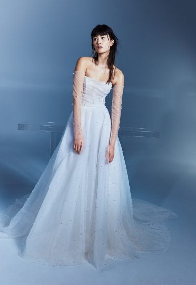 Modern Romantic A-line Gown by Alyne by Rita Vinieris