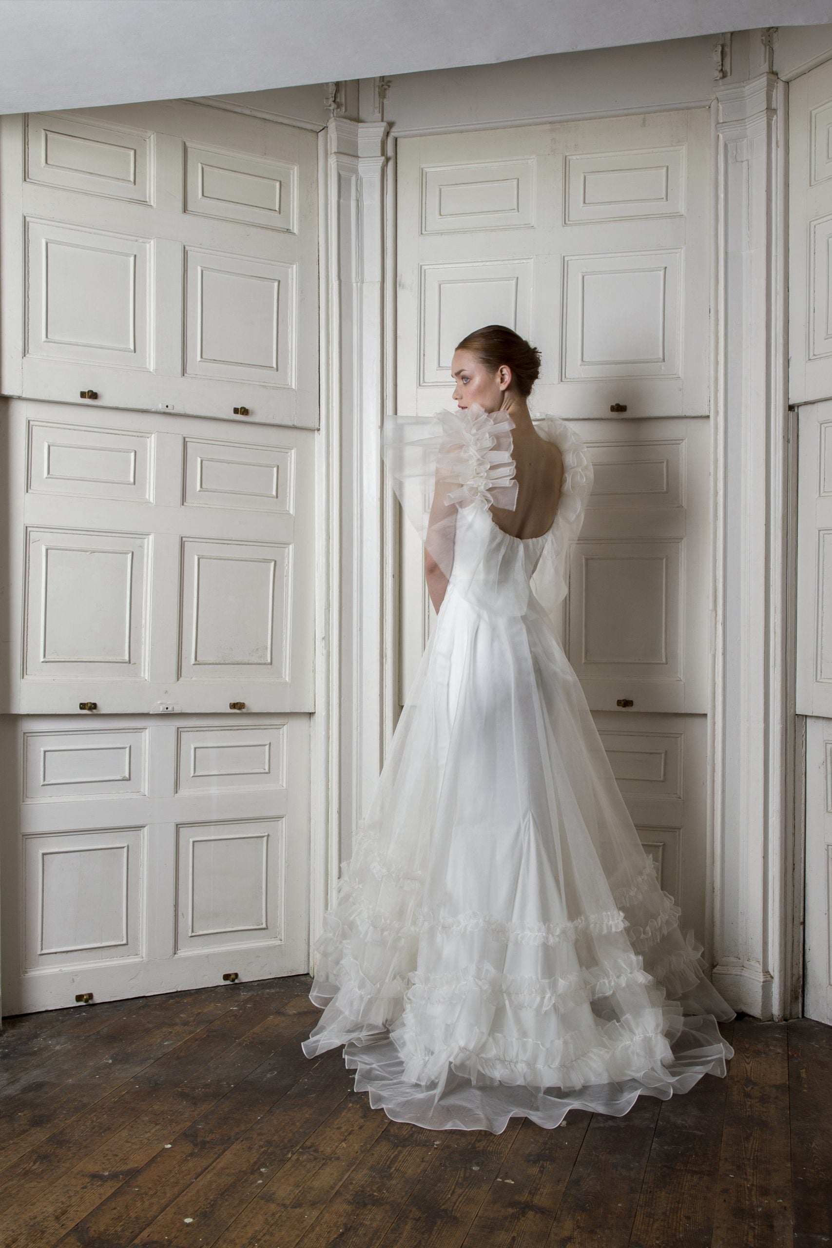 Romantic Organza A-line Gown by Halfpenny London - Image 2