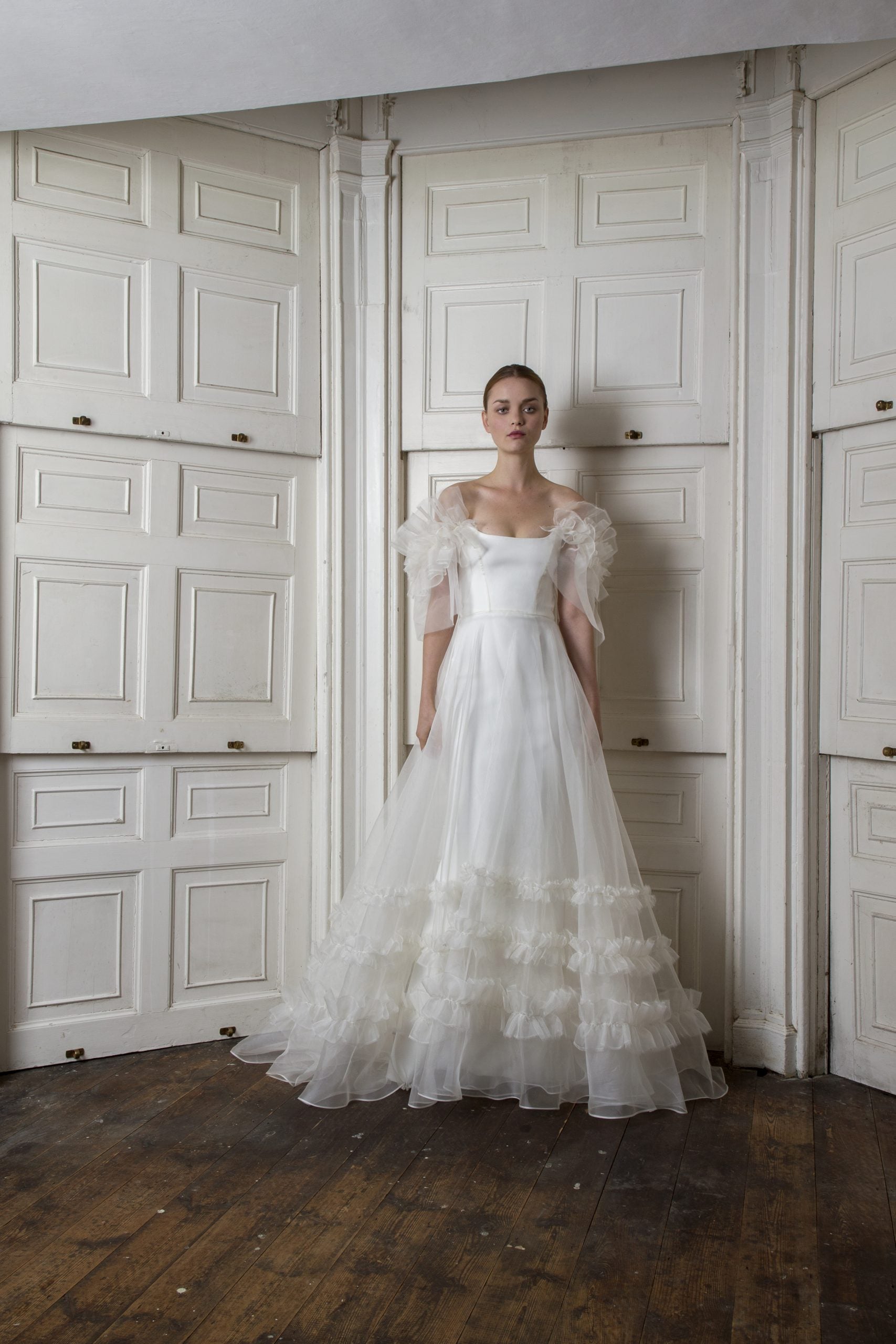 Romantic Organza A-line Gown by Halfpenny London - Image 1