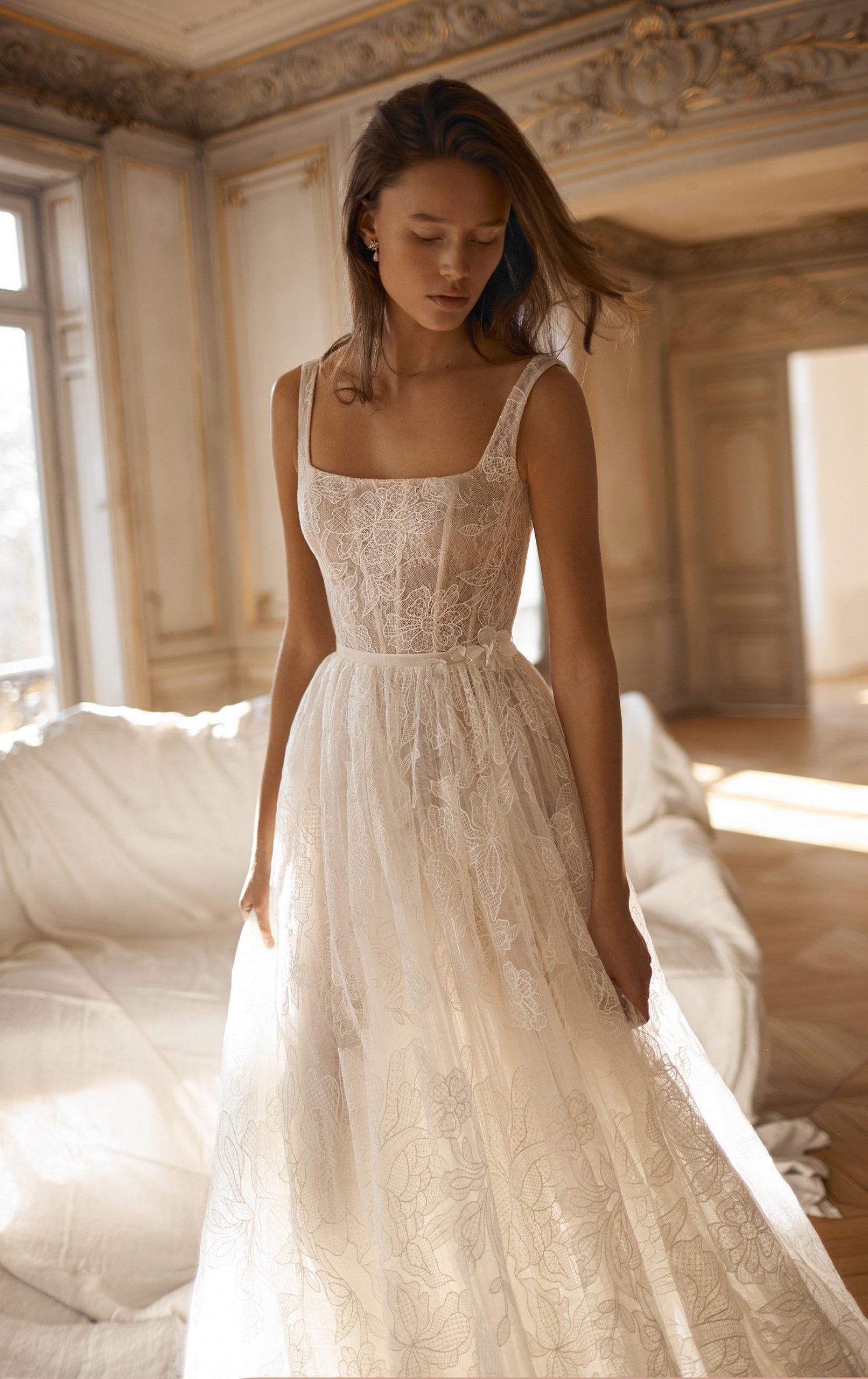 Floral Wedding Dresses & Gowns | Online Bridal Shop – Olivia Bottega