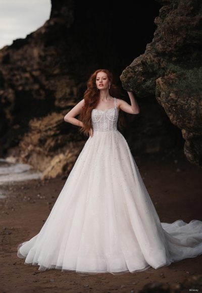 Modern Beaded Ball Gown by Disney Fairy Tale Weddings Collection