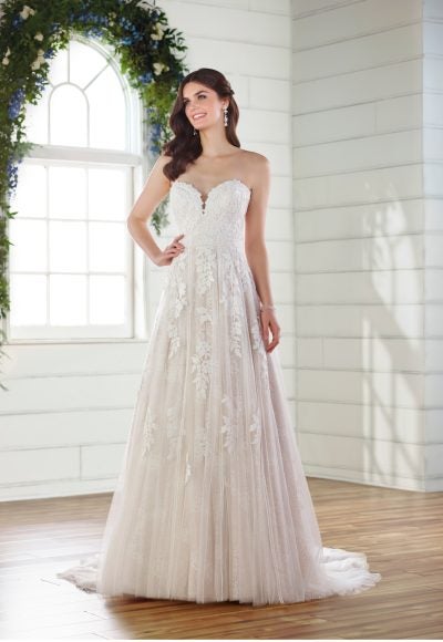 A-line Lace Wedding Dress