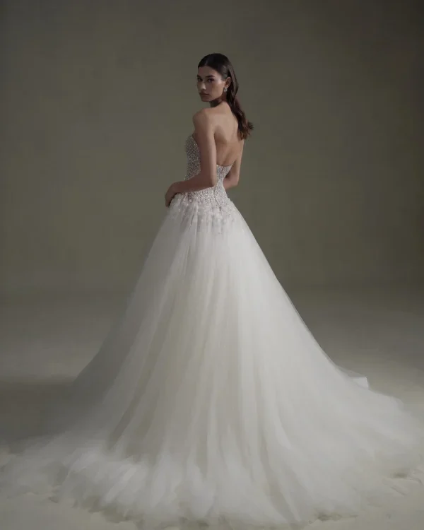 Glamorous And Sparkly Tulle Ball Gown by Senstudio - Image 2