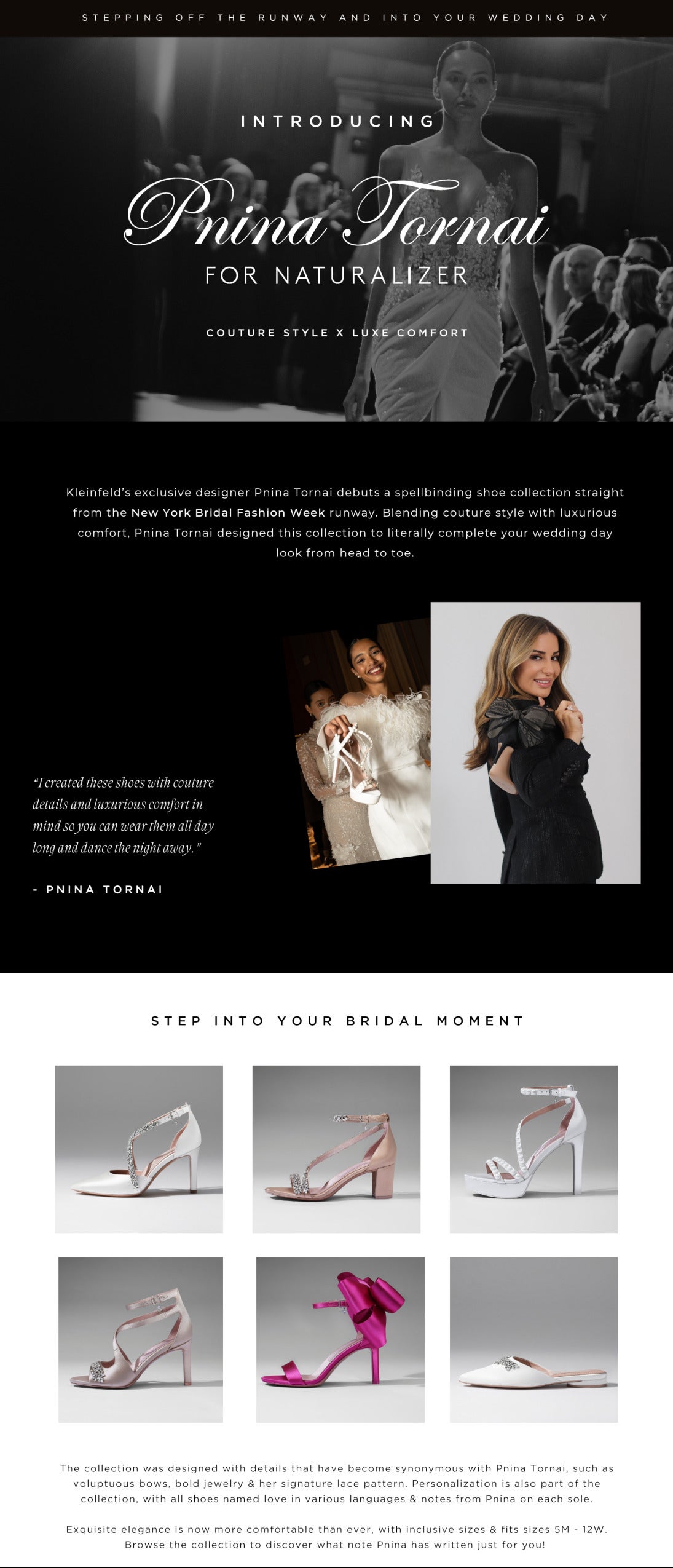 Pnina Tornai x Naturalizer Shoes