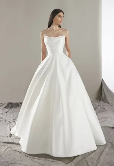 Timeless Strapless Ball Gown by Pronovias