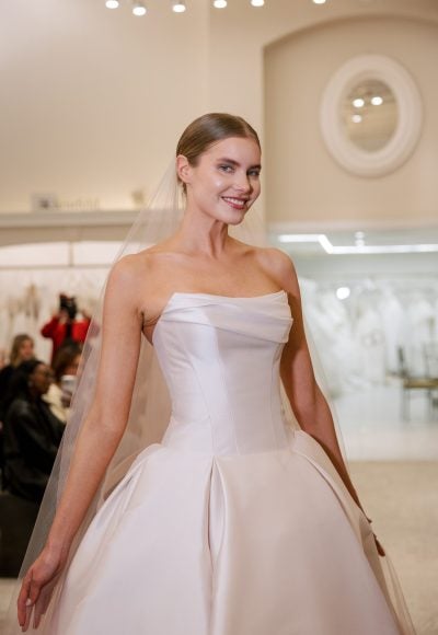 Dramatic Ballet Slipper Pink Ball Gown by Love by Pnina Tornai - Image 2