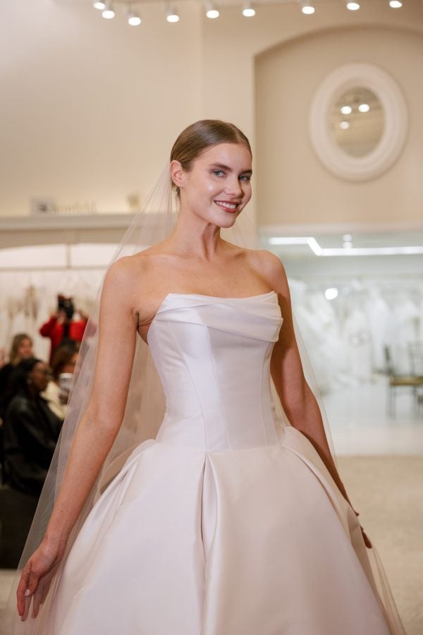 Dramatic Ballet Slipper Pink Ball Gown by Love by Pnina Tornai - Image 2