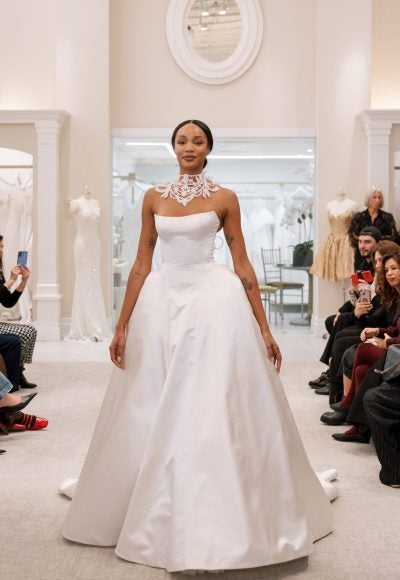 Chic & Simple Strapless Ball Gown by Love by Pnina Tornai