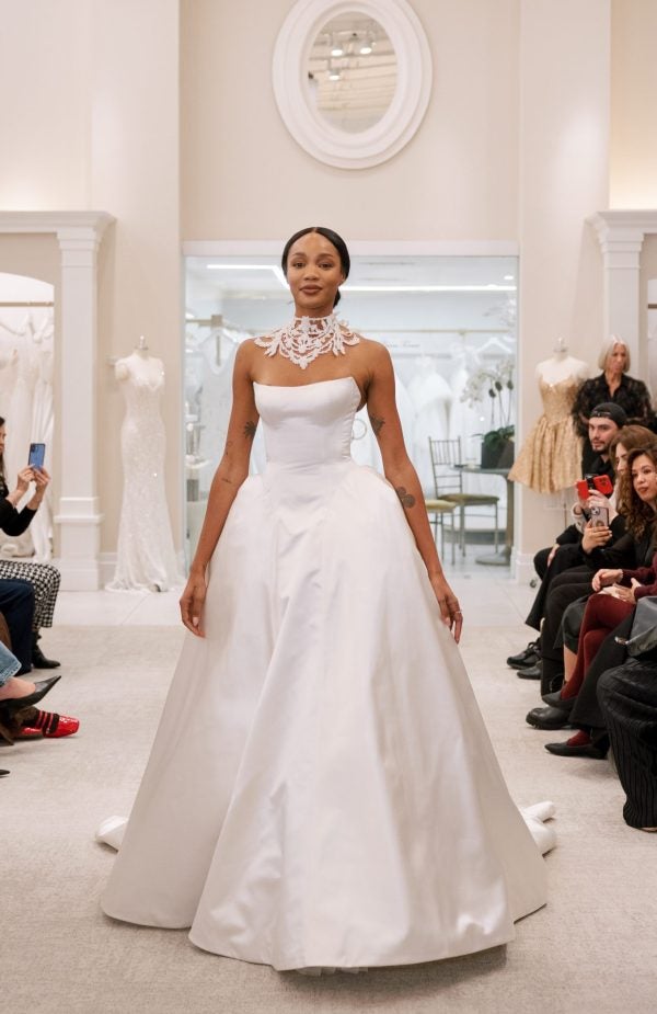 Chic & Simple Strapless Ball Gown by Love by Pnina Tornai - Image 1