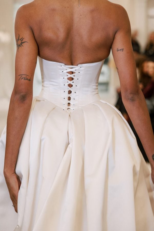 Chic & Simple Strapless Ball Gown by Love by Pnina Tornai - Image 2