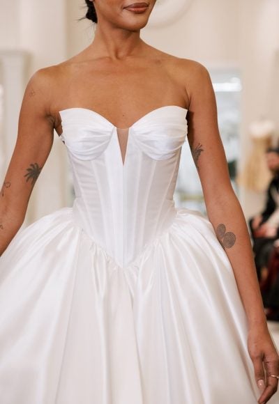 Chic And Simple Drop Waist Ball Gown by Love by Pnina Tornai - Image 2