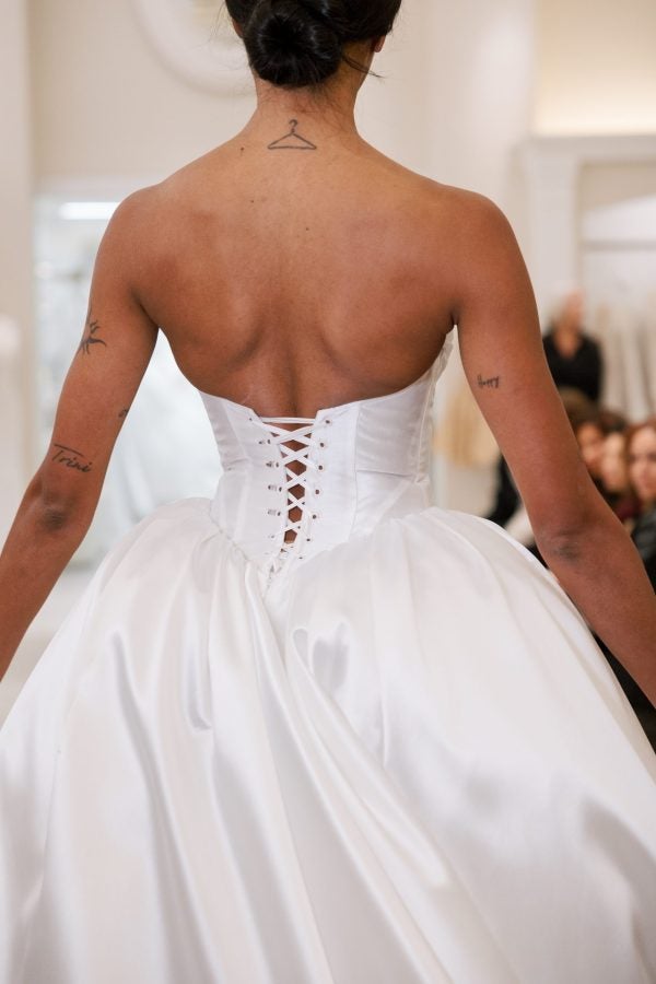 Chic And Simple Drop Waist Ball Gown by Love by Pnina Tornai - Image 3