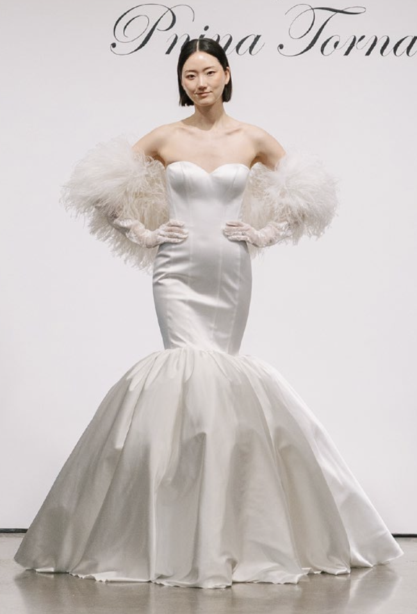 Simple Sweetheart Mermaid Gown by Love by Pnina Tornai - Image 1
